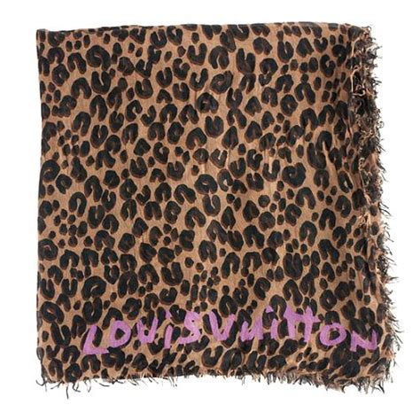 louis vuitton leopard scarf stephen sprouse|stephen sprouse leopard s00.